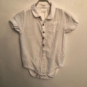 Next Cotton Linen Onesie 12-18M